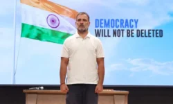 rajneetiguru.com - कांग्रेस का पायलट अभियान: वोट चोरी पर रोक। Image Credit – The Indian Express