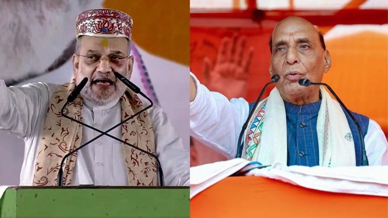 RajneetiGuru.co.in - भाजपा नेताओं का तीखा हमला 'जंगल राज' बनाम NDA विकास - Image Credited by The Indian Express