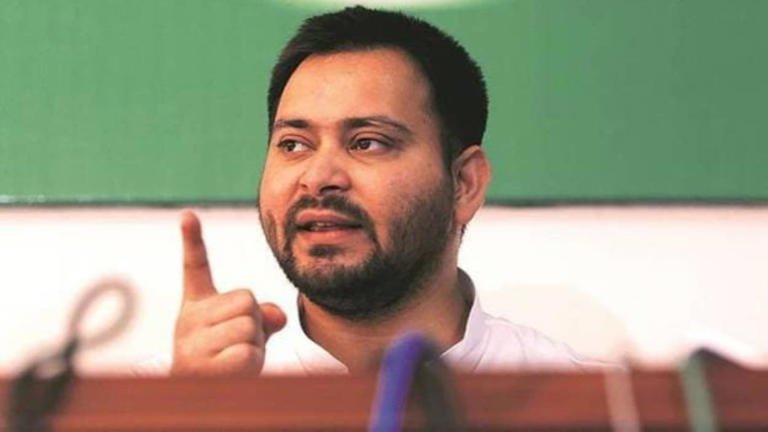 RajneetiGuru.com - हर बिहारी परिवार को सरकारी नौकरी तेजस्वी यादव का चुनावी वादा - Image Credited The Indian Exprss