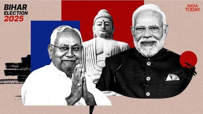 RajneetiGuru.com - एनडीए की बिहार में बड़ी जीत, मोदी-नीतीश साझेदारी की पुष्टि - Image Credited by India Today