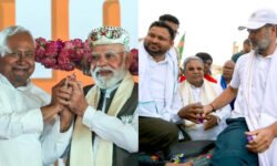 SamacharToday.co.in - बिहार चुनाव सर्वेक्षणों में NDA को बढ़त, कड़ी प्रतिस्पर्धा के बीच - Image Credited by ABP - Live