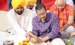 rajneetiguru.com - पंजाब में AAP सरकार पर प्रेस की आवाज दबाने का आरोप। Image Credit – The Indian Express