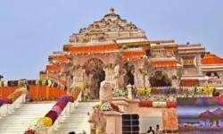 rajneetiguru.com - अंतिम राम मंदिर कार्यक्रम में जमीनी नेता प्रमुख। Image Credit – The Indian Express