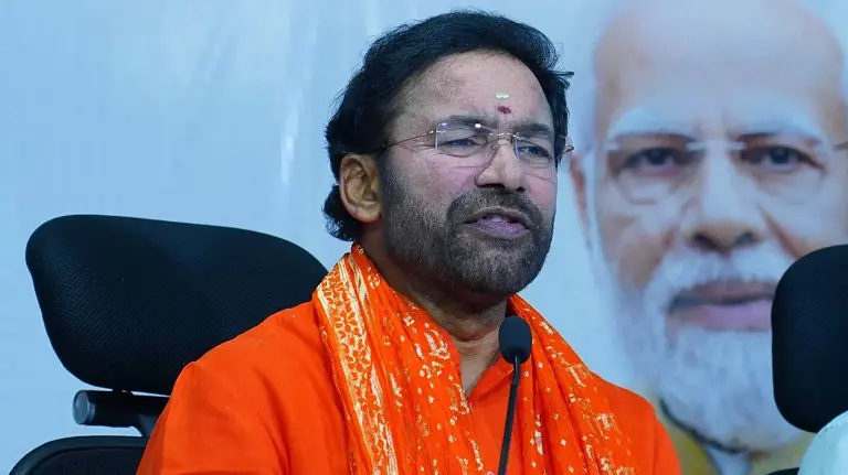 RajneetiGuru.com - मोदी बैठक 'लीक' किशन रेड्डी ने दी कड़ी कार्रवाई की चेतावनी - Image Credited by The New Indian Express