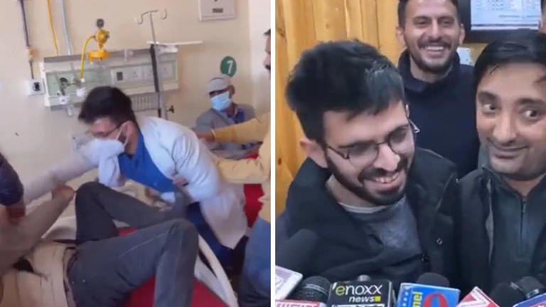 RajneetiGuru.com - हंगामे का सुखद अंत आईजीएमसी शिमला में डॉक्टर और मरीज ने गले लगकर खत्म किया विवाद - I,age Credited by The Daily Jagran