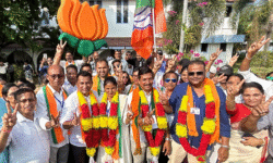 RajneetiGuru.com - भाजपा की जीत, लेकिन विपक्ष ने दी कड़ी टक्कर - Image Credited by The Times of India