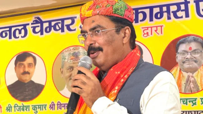 rajneetiguru.com - बिहार भाजपा के नए अध्यक्ष संजय सरावगी कौन हैं। Image Credit – The Indian Express