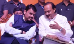 rajneetiguru.com - अजित पवार–भाजपा गठबंधन | सत्ता और राजनीतिक व्यावहारिकता। Image Credit – The Indian Express