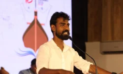 rajneetiguru.com - दिल्ली हार के बाद केजरीवाल की नई राजनीतिक रणनीति। Image Credit – The Indian Express