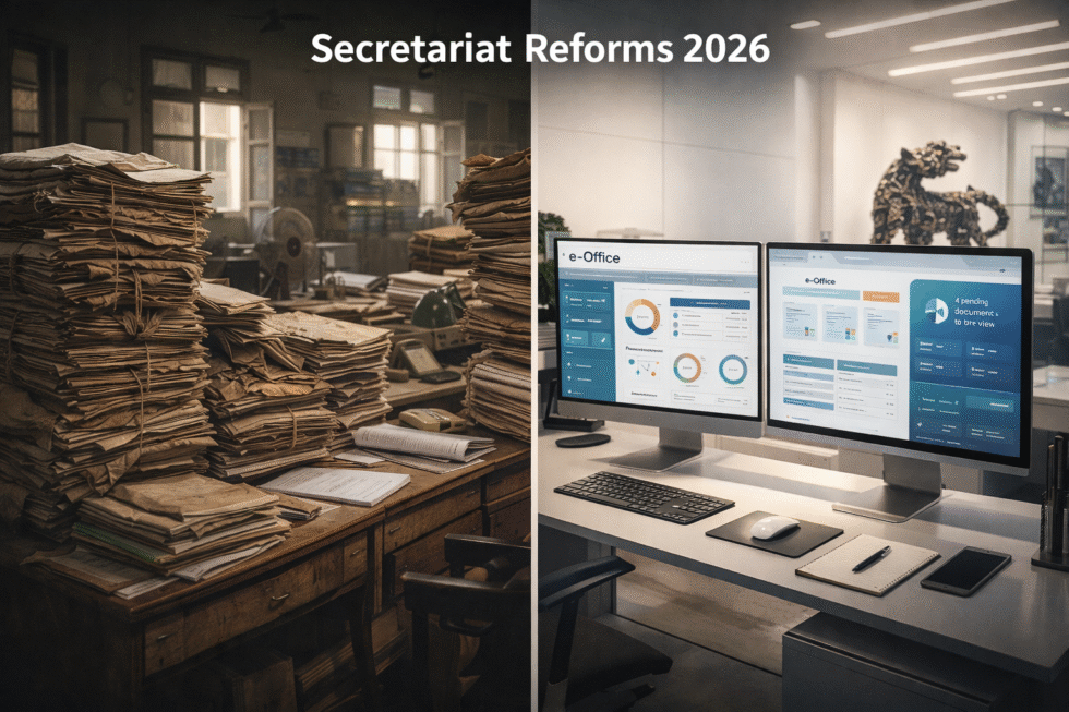 RajneetiGuru.com - स्क्रैप की बिक्री से केंद्र ने 2021 से कमाए ₹4,405 करोड़ - AI Generated Image