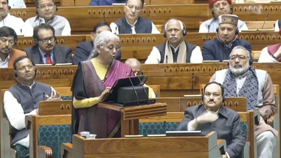 rajneetiguru.com - लोकसभा में बजट 2026: सत्ता पक्ष की सराहना, विपक्ष के सवाल। Image Credit – The Indian Express