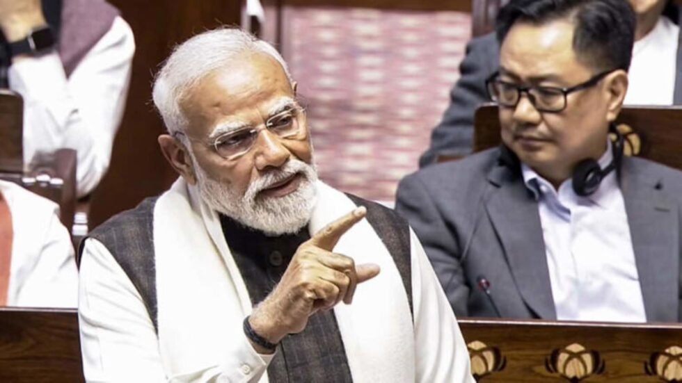 RajneetiGuru.com - पश्चिम एशिया संकट पर राज्यसभा में प्रधानमंत्री का संबोधन - Image Credited by Moneycontrol