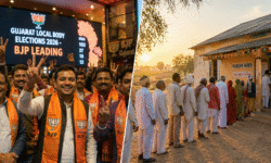 RajneetiGuru.com - गुजरात स्थानीय निकाय चुनाव भाजपा का दबदबा बरकरार, विपक्ष की सक्रियता बढ़ी