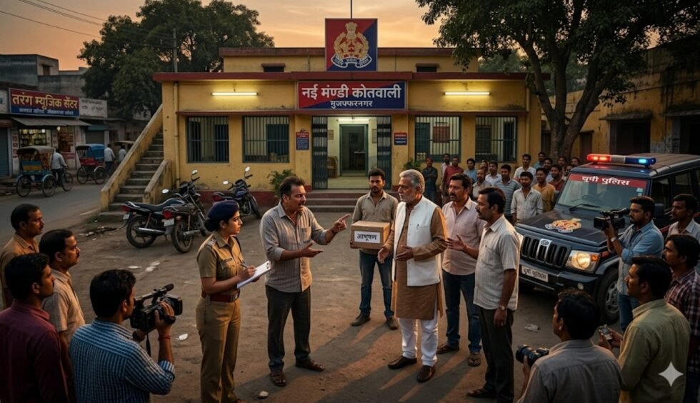 RajneetiGuru.com - मुजफ्फरनगर विवाह घोटाला 'फर्जी' शादी - AI Generated Image