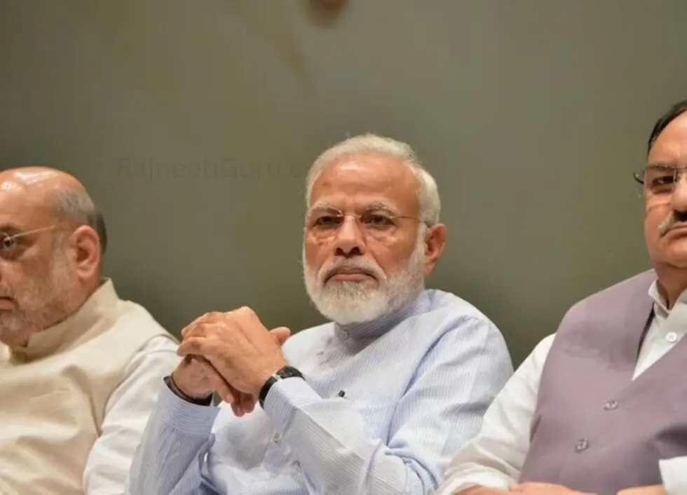 PM मोदी आवास पर BJP CEC की अहम बैठक, बड़े फैसलों के संकेत - RajneetiGuru.com