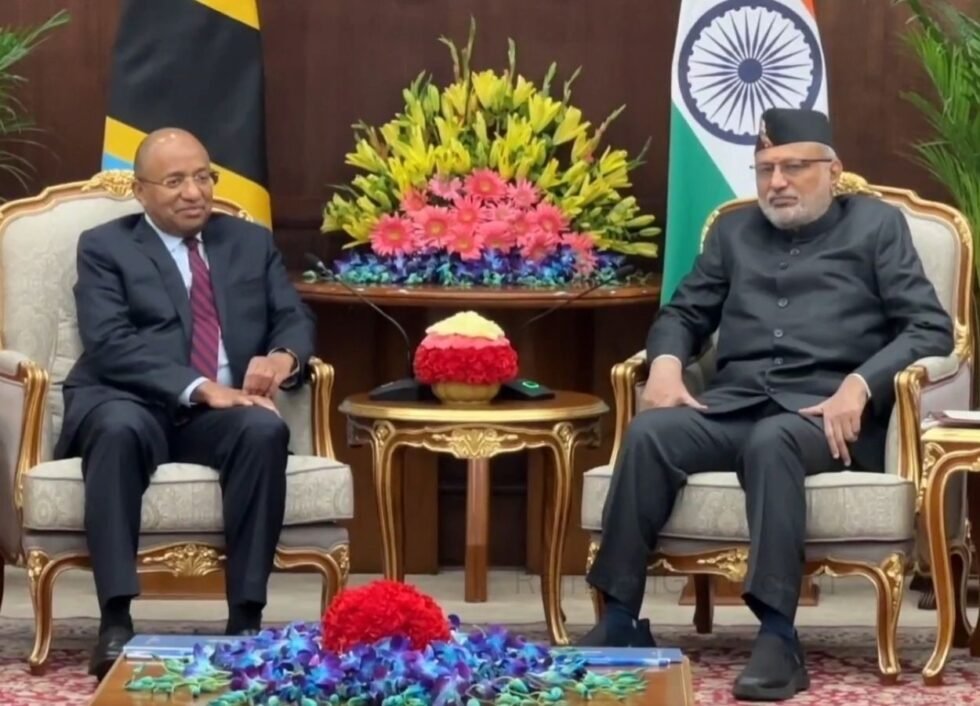 जांजीबार राष्ट्रपति ने उपराष्ट्रपति से मुलाकात, भारत-तंजानिया संबंध मजबूत - RajneetiGuru.com