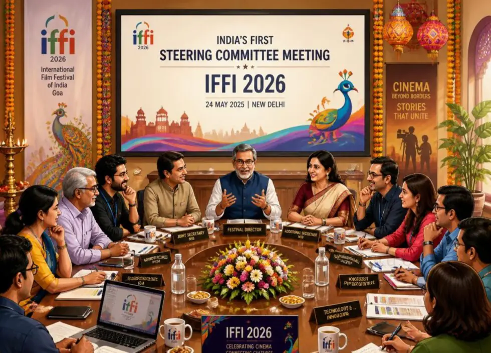 IFFI 2026 की तैयारियों पर पहली संचालन समिति बैठक - RajneetiGuru.com