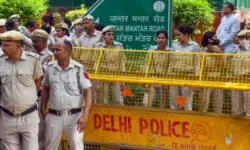 CJP प्रदर्शन से पहले दिल्ली में हाई अलर्ट, 35 हजार जवान तैनात - RajneetiGuru.com